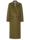 THE ROW JAKA COAT DEEP MOSS GREEN,69679ECD-E0AC-5347-5B51-0E331AD7BB6B