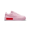 Nike Air Force 1 Leather Sneakers In Pink