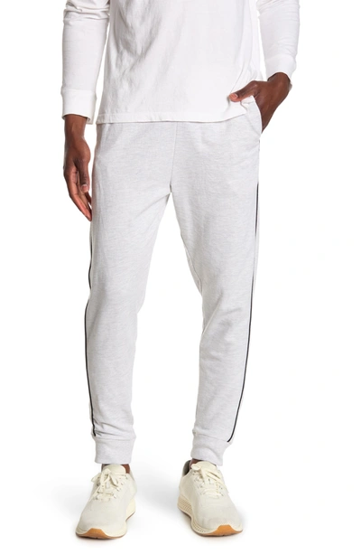 Copper & Oak Endurance French Terry Joggers In Oatmeal Heather