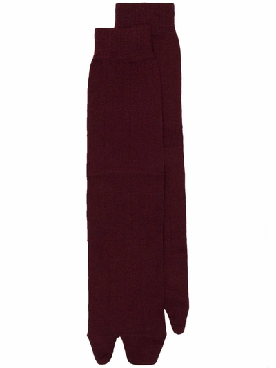 MAISON MARGIELA TABI KNEE-HIGH SOCKS