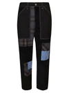 JW ANDERSON JW ANDERSON PATCHWORK TAPERED PANTS