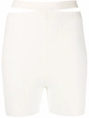 ADAMO RIBBED-KNIT SHORTS