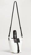 PROENZA SCHOULER WHITE LABEL SMALL COATED CANVAS BAG,PSWLL30190