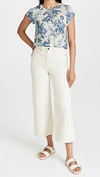 Loveshackfancy Rubin Cropped Tee