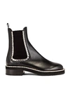 Chloé Idol Embellished Leather Chelsea Boots In Black
