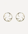 Shaun Leane Cat Claw Yellow Gold-plated Vermeil Sterling Silver Hoop Earrings