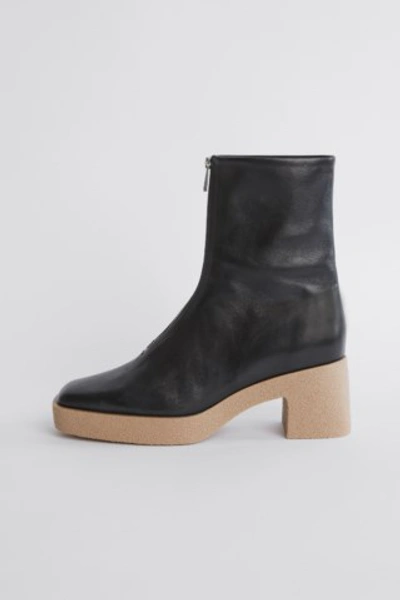 Filippa K Eileen Platform Boot In Black,taupe | ModeSens