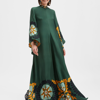 La Doublej Magnifico Printed-crepe Maxi Dress In Suzany Placée