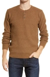 Schott Thermal Henley In Camel