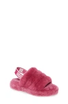 Ugg Kids' Toddler Girl's  Fluff Yeah Slide In Fuchsia