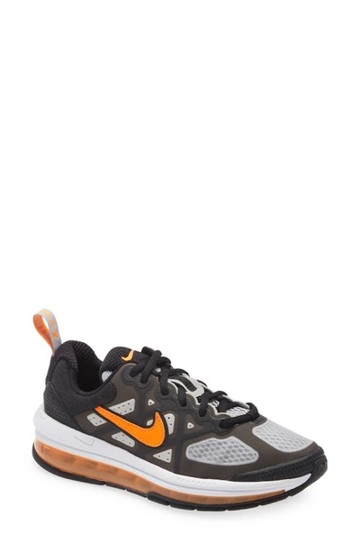Nike Kids' Air Max Dna Shoe In Black/ Orange/ Grey Fog/ White