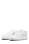 Nike Court Vision Low Sneaker In 111 White/m Silv