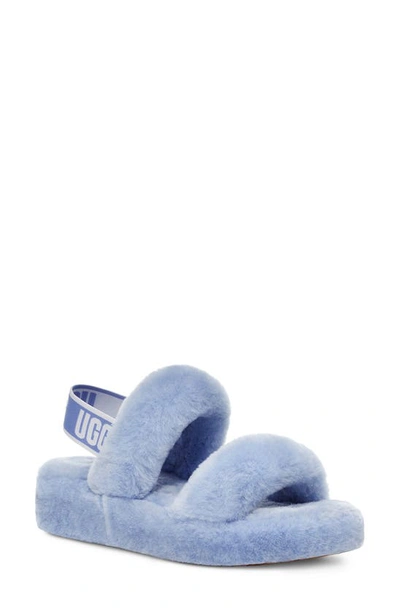 Ugg Oh Yeah Slingback Slipper In Cornflower