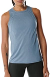 Sweaty Betty Pacesetter Running Tank In Steel Blue