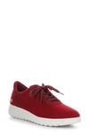 Softinos By Fly London Elra Sneaker In 004 Red Tweed/ Felt