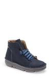 On Foot 29001 High Top Sneaker In Marino Navy