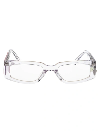 Heron Preston Hp X Gm Level 0 Sunglasses In Transparent Orange