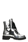 Alexandre Vauthier Lace-up Ankle Boots In Silver