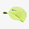 Nike Sportswear Aerobill Featherlight Adjustable Cap In Light Lemon Twist,black,signal Blue