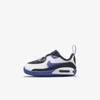 Nike Max 90 Crib Baby Bootie In Black,white,persian Violet