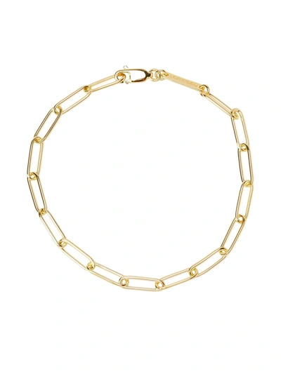 Tom Wood Gold-plated Box Chain Bracelet