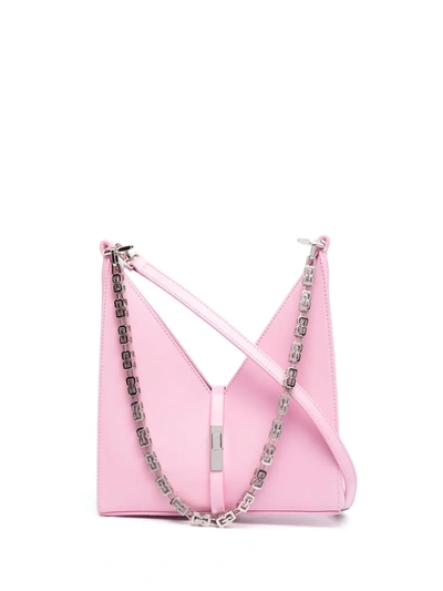 Givenchy Mini Cut Out Shoulder Bag In Pink