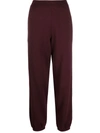 MRZ KNITTED STRAIGHT-LEG TRACK trousers