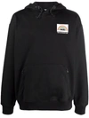 Nike Nrg Acg Printed Cotton-blend Jersey Hoodie In 黑色