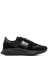 Tom Ford Jagga Leather-trimmed Nylon And Suede Sneakers In Black