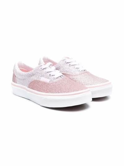 Vans Glittered Low-top Trainers In 粉色
