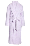 Barefoot Dreams ® Cozychic® Robe In He Lavender/white