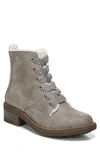 Lifestride Kunis Cozy Faux Shearling Lined Lace-up Boot In Dune