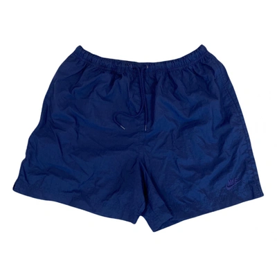 Pre-owned Nike Shorts In Blue