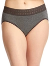 Hanky Panky Dream French Brief In Heather Grey,granite