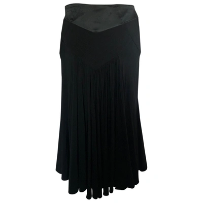 Pre-owned Just Cavalli Skirt In Black