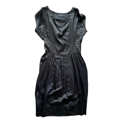 Pre-owned Isabel Marant Étoile Silk Dress In Black