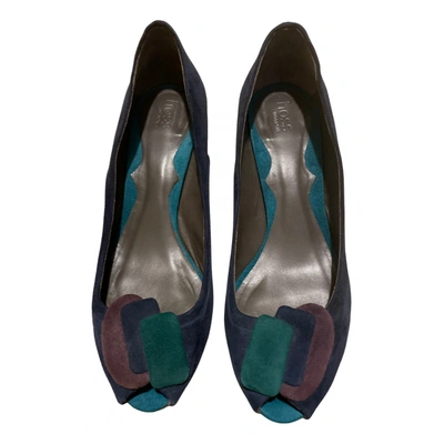 Pre-owned Hoss Intropia Heels In Multicolour