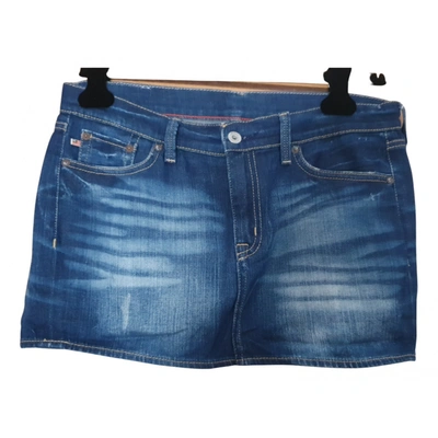 Pre-owned Ralph Lauren Mini Skirt In Blue