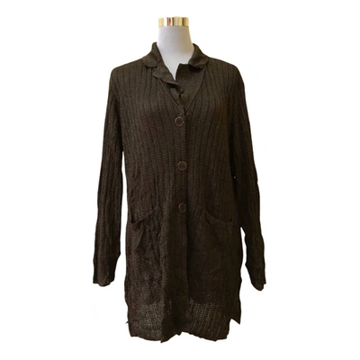 Pre-owned Givenchy Cardigan In Brown