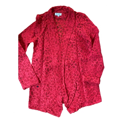 Pre-owned Roseanna Jacket In Red