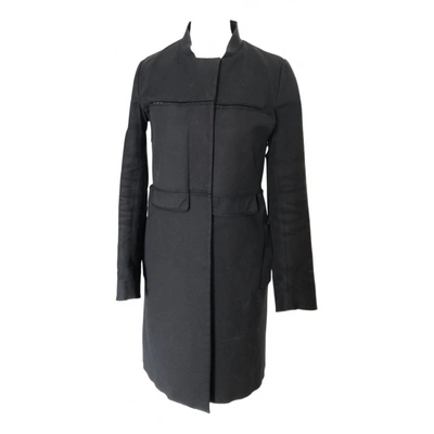 Pre-owned Helmut Lang Coat In Black