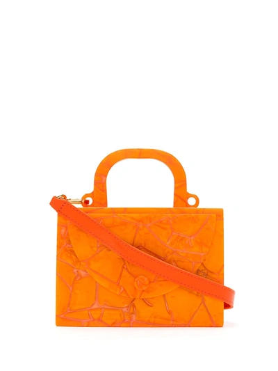 Estilé Pumpkin Pie Mini Bag In Orange
