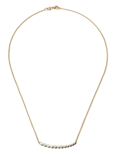 Anita Ko 18k Yellow Gold Graduated Diamond Necklace