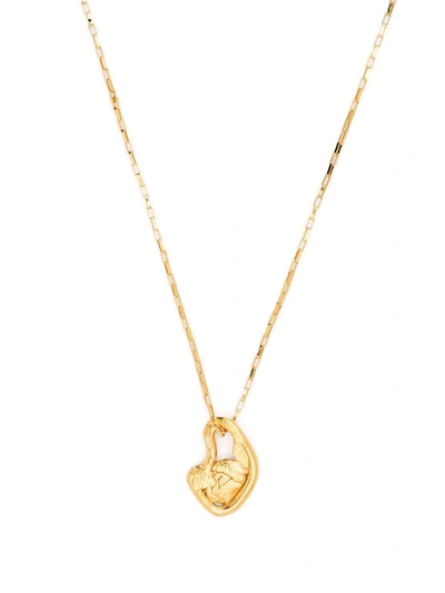 Alighieri Sculptural-pendant Chain-link Detail Necklace In Gold