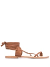 Manebi Manebí "alex Rivière Studio X Mnb" Sandals In Brown