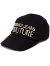 VERSACE JEANS COUTURE LOGO-EMBROIDERED CAP