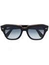 RAY BAN STATE STREET SQUARE-FRAME SUNGLASSES