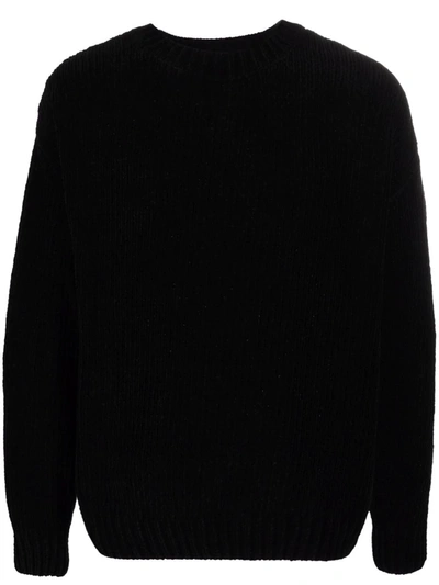 Bonsai Crewneck Pullover Jumper In Black