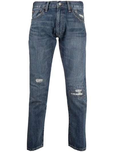 Polo Ralph Lauren Sullivan Slim-fit Jeans In Blue