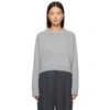 LOULOU STUDIO GREY BRUZZI SWEATER